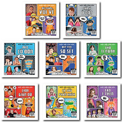 Combo BIỆT ĐỘI CẢM XÚC (8 Cuốn)