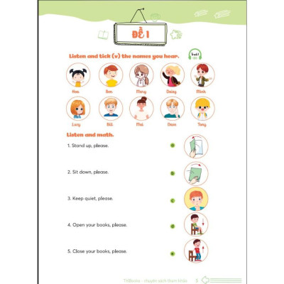 50 Đề tăng nhanh điểm Tiếng Anh lớp 4 - Bản Quyền