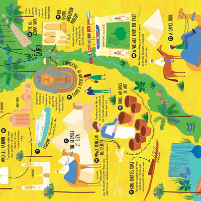 Sách tiếng Anh - Unfolding Journeys - Secrets of the Nile