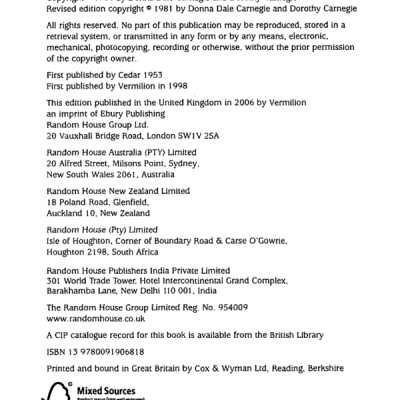 How To Win Friends And Influence People - Đắc Nhân Tâm