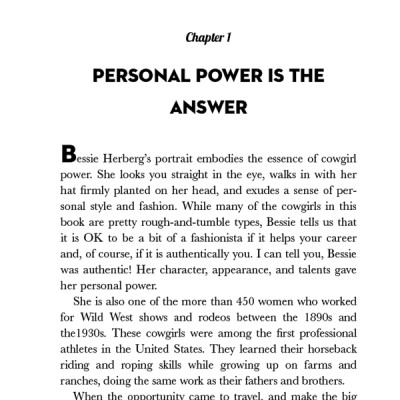Cowgirl Power: How To Kick Ass In Business And Life