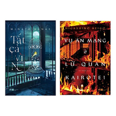 Combo trinh thám - kinh dị đặc sắc: Vụ Án Mạng Ở Lữ Quán Kairotei + Tất Cả Vì N (Tiểu thuyết hấp dẫn)