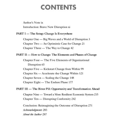 Disruption Proof: Empower People, Create Value, Drive Change
