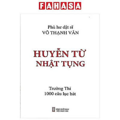 Sách - Huyễn Từ Nhật Tụng