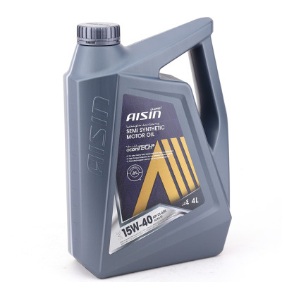 Dầu Nhớt Bán Tổng Hợp AISIN Econtech+ CI4/SL 15W40 4 Lít ECSI1544P - Nhập Khẩu Chính Hãng