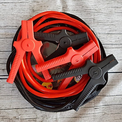 Bộ 2 dây câu bình ắc quy ô tô 600amp lõi đồng 8mm dài 3m