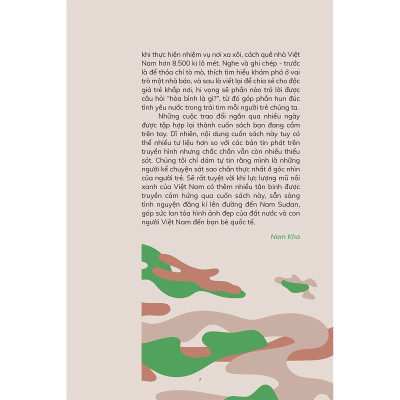 Mũ Nồi Xanh Việt Nam Người Đi Gieo Hạt Hòa Bình