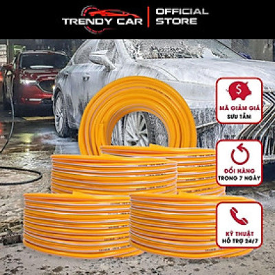 [ Bán #noithatoto ] Ống nước rửa xe, tưới cây. Chất liệu cao su bền bỉ chống gẫy gập ống loại tốt nguyên cuộn 100M