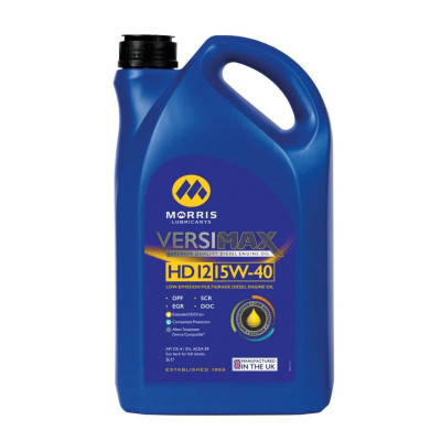 Dầu Nhớt Cao Cấp Cho Động Cơ Xăng và Diesel - Morris Lubricants Versimax HD4 15W-40 / Can 5L