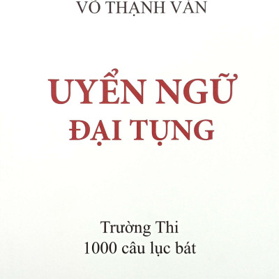 Sách - Uyển Ngữ Đại Tụng