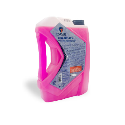 Nước Làm Mát Ô tô, Xe Máy Màu Hồng NOMAD COOLANT Antifreeze Can 4L Nhập Khẩu Chính Hãng