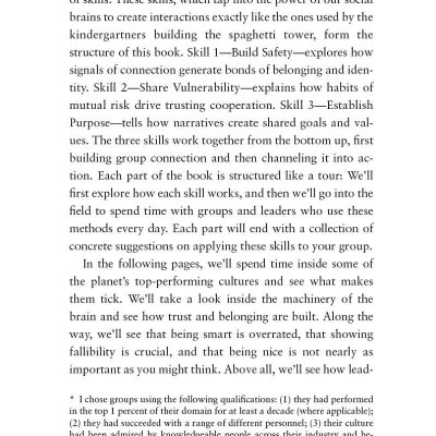 The Culture Code: The Secrets of Highly Successful Groups