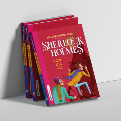 Sách - Sherlock Holmes - Tập 3 Ngọn Lửa Bạc - SBOOKS