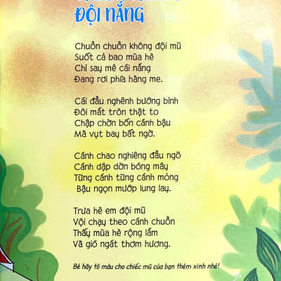 Thơ Cho Bé Tập Đọc Trôi Chảy Diễn Cảm - Khu Vườn Màu Xanh