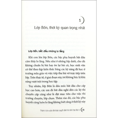 Thành Tích Cuộc Đời Được Quyết Định Từ Năm Học Lớp 4