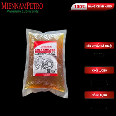 Mỡ Bôi Trơn MiennamPetro Sinogrease Lithium EP1 NLGI 1 1KG Bảo Vệ Ô Tô Công Nghiệp Cao Cấp