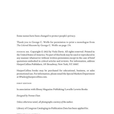 Finding Me: A Memoir