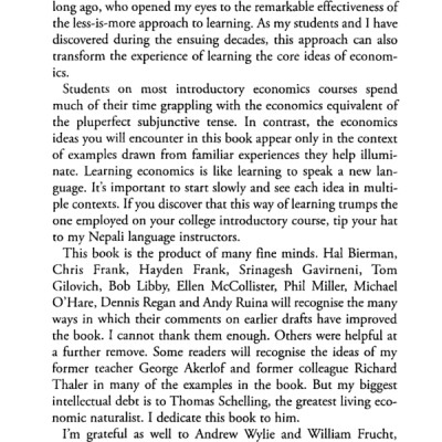 The Economic Naturalist: Why Economics Explains Almost Everything