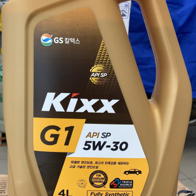 Dầu Nhớt KIXX G1 API SN PLUS 5W-30 5L 100% Synthetic Cho Động Cơ Chạy Xăng HÀNG CHÍNH HÃNG
