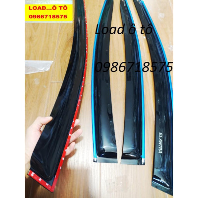 Vè Che Mưa Xe Huyndai Elantra 2022-2016 Mẫu Chỉ Inox Cao Cấp