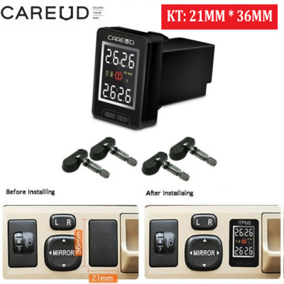 Cảm biến áp suất thương hiệu cao cấp Careud FX926NF+ lốp van trong, gắn nút chờ các loại xe ô tô -Hàng nhập khẩu