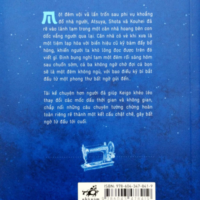 Sách- Điều Kỳ Diệu Của Tiệm Tạp Hóa Namiya, Tác Giả Higashino Keigo- Truyện Giả Tưởng, Huyền Bí, Phiêu Lưu (Tái Bản 2021)(105)- 2HBooks
