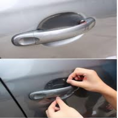 Bộ 8 miếng dán chống xước tay cửa xe ô tô 206239 L