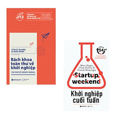 Combo Bách Khoa Toàn Thư Về Khởi Nghiệp + Khởi Nghiệp Cuối Tuần