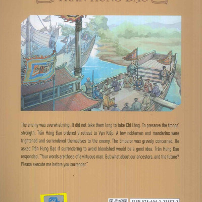 A HISTORY OF VIETNAM IN PICTURES - TRẦN HƯNG ĐẠO (IN MÀU, BÌA MỀM)