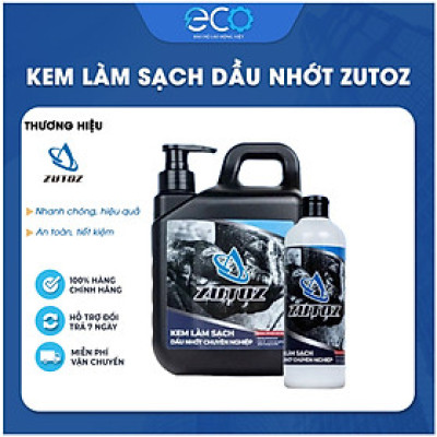 Dung Dịch Tẩy Dầu Nhớt ZUTOZ – Tẩy Dầu Máy, Nhớt Xe – Garage, Cơ Khí – Không Gây Hại Da Tay 500ml / 1L / 2L | Chính Hãng