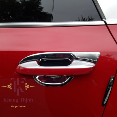 Bộ Ốp Hõm Cửa Dành Cho Xe Kia Sorento 2021 Mạ Crom Cao Cấp