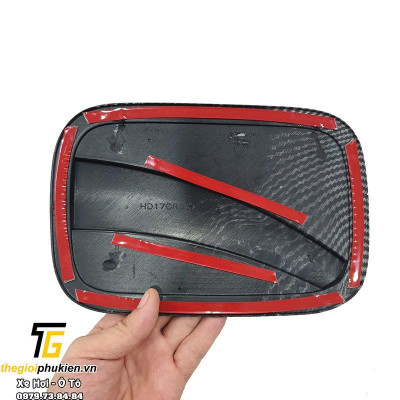 Ốp nắp đậy bình xăng Honda CRV, CR-V 2018-2020 vân Carbon