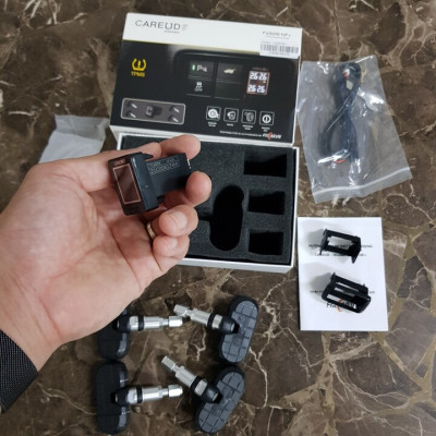 Cảm biến áp suất lốp van trong, gắn nút chờ các loại xe ô tô, thương hiệu cao cấp Careud - HÀNG NHẬP KHẨU