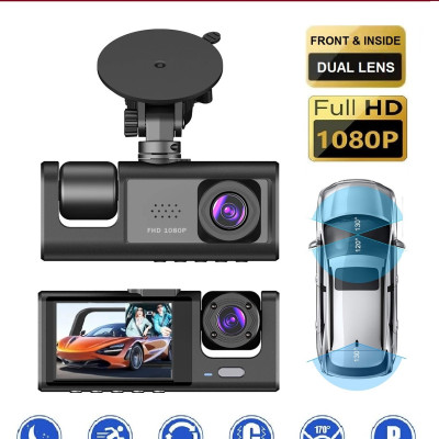 Camera Hành Trình 2 Mắt X01 FHD 1080P 30fps IR Ghi Hình Trước Và Trong Xe