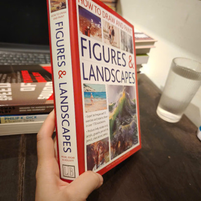 Sách - How to Draw and Paint Figures & Landscapes by Vincent Milne - Expert Techniques, and 70 Exercises