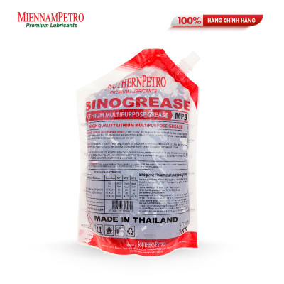 Mỡ Bôi Trơn MiennamPetro Sinogrease Lithium MP3 1KG Đa Dụng Bảo Vệ ​Xe Ô Tô Công Nghiệp Cao Cấp