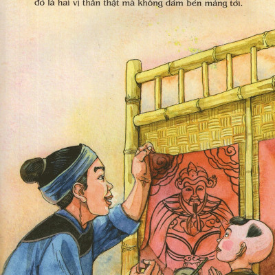 Tranh Truyện Dân Gian Việt Nam: Sự Tích Hoa Đào, Hoa Mai