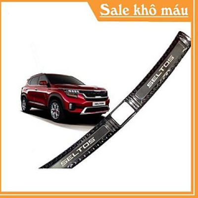 Bộ ốp chống trầy bậc cốp dành cho Kia Seltos 2020 bên trong Titan