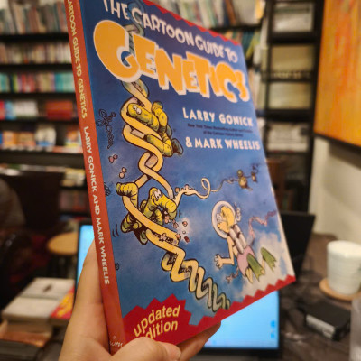 Sách - The Cartoon Guide to Genetics by Larry Gonick - Science / Nonfiction / Biology