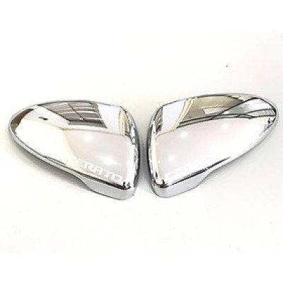 Bộ ốp 2 gương chiếu hậu dành cho xe KIA Cerato 2019 mạ crom cao cấp