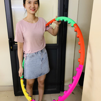 Vòng Lắc Eo Giảm Mỡ Bụng, Vòng Lắc Eo Thon Massage Giảm Mỡ Bụng - Hàng Chính Hãng (màu ngẫu nhiên)