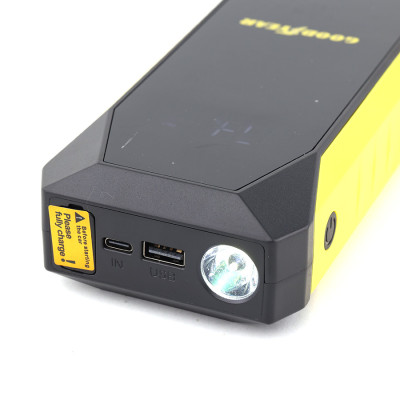 Bộ Kích Bình Cho Xe Hơi 500A GOODYEAR GY-5295 Đa Chức Năng Sạc Dự Phòng 10000mAh Đèn LED Khẩn Cấp - Nhập Khẩu Chính Hãng