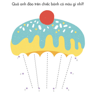  25++ Hoạt Động Rèn Luyện Trí Sáng Tạo Và Tư Duy Cho Trẻ - Nối Số Và Tô Màu