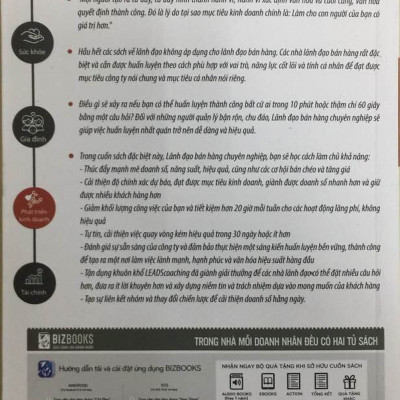 combo 2 cuốn Lãnh Đạo Bán Hàng Chuyên Nghiệp – Bí Quyết Xây Dựng Đội Nhóm Bán Hàng “Bất Khả Chiến Bại” vàThủ Lĩnh Bộ Lạc – Thuật Lãnh Đạo Xuất Chúng Để Đưa Tổ Chức Vươn Tới Một Tầm Cao Mới TV