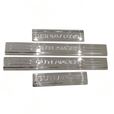 Bộ Nẹp Bước Chân Trong Ngoài Mạ Titan Cao Cấp Dành Cho Ô Tô Outlander