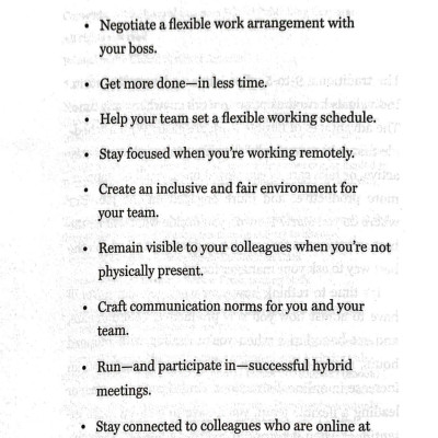 HBR Guide To Managing Flexible Work (HBR Guide Series)