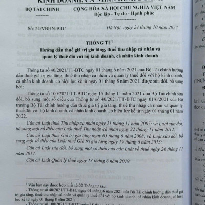 Sách Những Điều Cần Biết Về Thuế Và Hóa Đơn, Chứng Từ Áp Dụng Trong Các Loại Hình Doanh Nghiệp V2611D