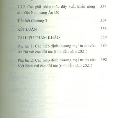 Thúc Đẩy Xuất Khẩu Hàng Nông Sản Của Việt Nam Sang Thị Trường Ấn Độ (Sách chuyên khảo) -  PGS. TS. Nguyễn Xuân Trung chủ biên 