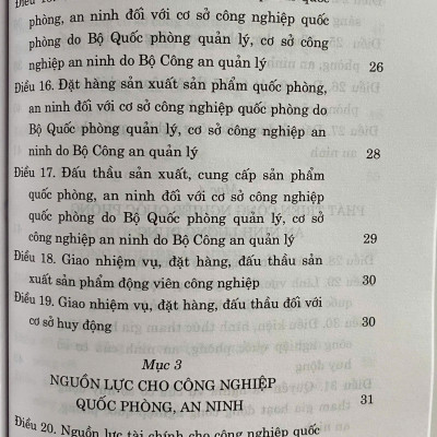 Luật Công Nghiệp Quốc Phòng, An Ninh và Động Viên Công Nghiệp Năm 2024