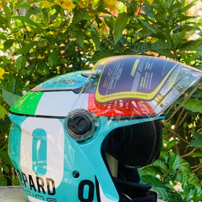 Mũ bảo hiểm 3/4 Royal M268 2 kính - Lót tháo rời